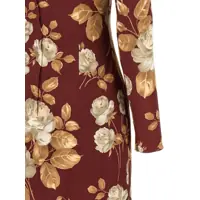 Rochii Dama - Rochii Dolce & Gabbana Dolce & Gabbana Rose Print Dress MULTICOLOR Femei (BM 18812925) - B-mall.ro