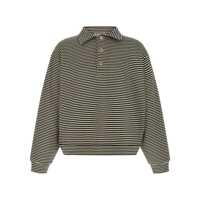 Tricouri Polo Marni Striped Polo Sweatshirt Barbati