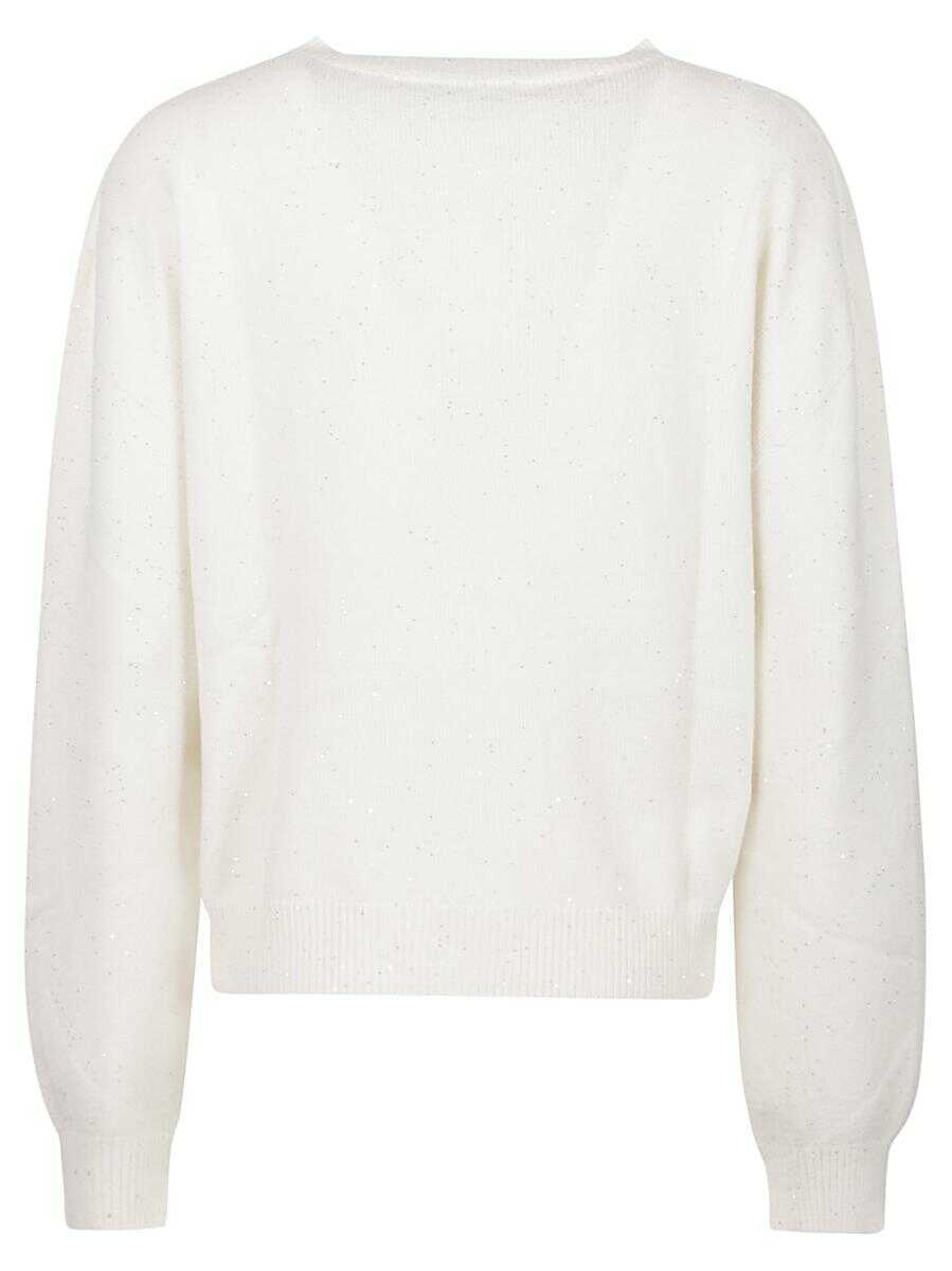 Pulovere HINNOMINATE Hinnominate Sweater WHITE Femei (BM 18813654) 2