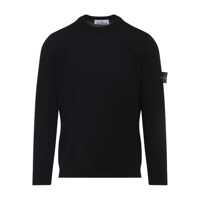 Pulovere Stone Island Wool Crewneck Sweater Barbati