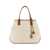 Hogan Hogan Script Medium Canvas Tote Beige