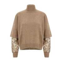 Pulovere Brunello Cucinelli Cashmere Turtle-Neck Jumper Femei