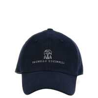Sepci Brunello Cucinelli Logo Embroidery Baseball Cap Barbati