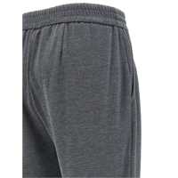 Pantaloni Brunello Cucinelli Dama - Pantaloni de trening Brunello Cucinelli Brunello Cucinelli Monile Joggers GRAY Femei (BM 18814794) - B-mall.ro