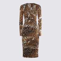 Rochii Roberto Cavalli Abiti Leopardo Femei