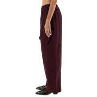 Imbracaminte Ganni Dama - Pantaloni casual Ganni Ganni Twill Pants Red Femei (BM 18816243) - B-mall.ro