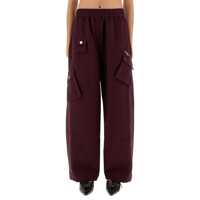 Pantaloni casual Ganni Twill Pants Femei