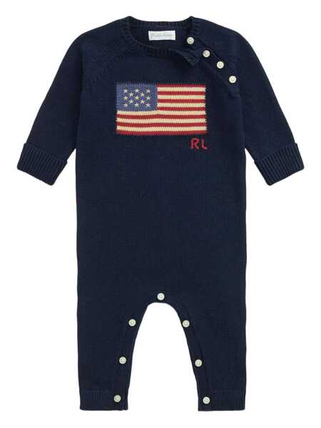 Treninguri Ralph Lauren FLAG-ONE PIECE-COVERALL Blue Baieti (BM 18816477) 1