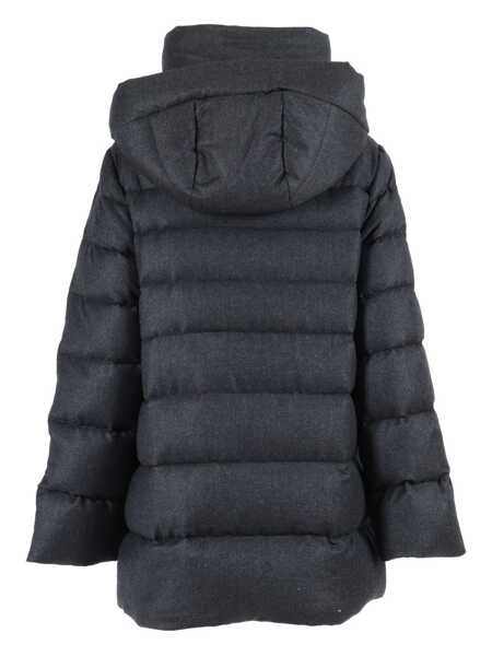 Paltoane Moorer NATALIA-LXW JACKET Gray Femei (BM 18816561) 2