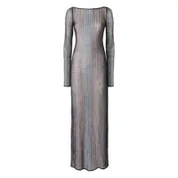 Rochii Missoni Handcrafted Knit Midi Dress Femei