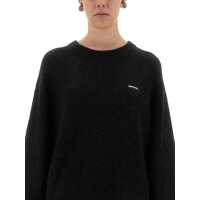 Imbracaminte ROTATE Birger Christensen Dama - Pulovere casual ROTATE Birger Christensen Lightweight Jersey With Logo BLACK Femei (BM 18816631) - B-mall.ro