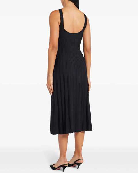 Rochii casual STAUD Ellison Dress BLACK Femei (BM 18816679) 4