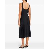 Rochii Dama - Rochii casual STAUD Ellison Dress BLACK Femei (BM 18816679) - B-mall.ro