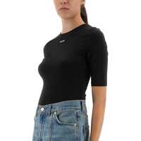 Imbracaminte ROTATE Birger Christensen Dama - Tricouri ROTATE Birger Christensen T-Shirt With Logo BLACK Femei (BM 18816691) - B-mall.ro