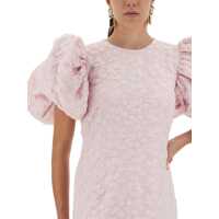 Rochii ROTATE Birger Christensen Dama - Rochii casual ROTATE Birger Christensen Jacquard Midi Dress POWDER Femei (BM 18816700) - B-mall.ro