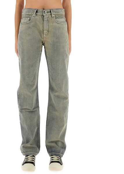 Blugi skinny Rick Owens Pants Concordians Fog Cut GREY Femei (BM 18816709) 1