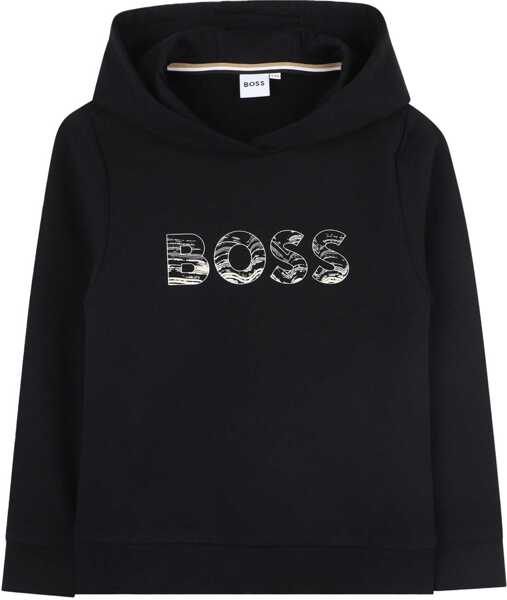 Bluze de trening Hugo Boss Hoodie BLACK Baieti (BM 18816841) 1