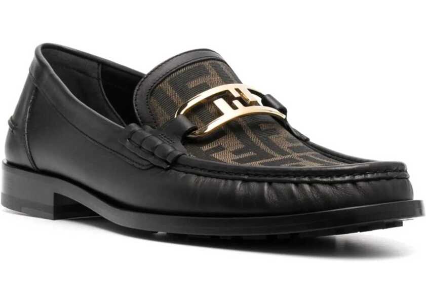 Mocasini Fendi Moccasin Olock BLACK Barbati (BM 18816853) 2