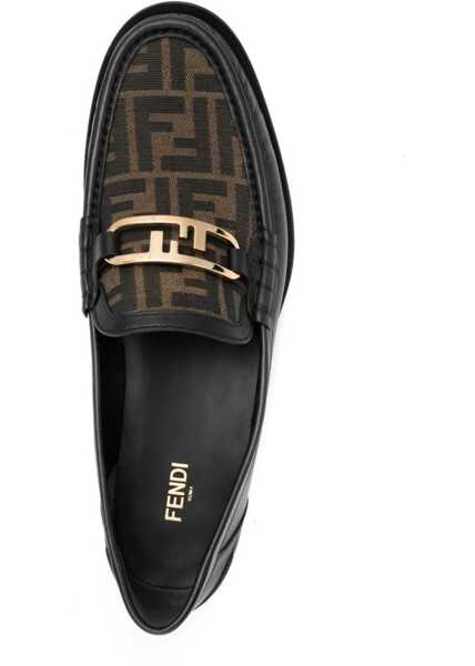Mocasini Fendi Moccasin Olock BLACK Barbati (BM 18816853) 4