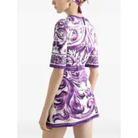Rochii Dama - Rochii casual Dolce & Gabbana Majolica Print Mini Dress MULTICOLOUR Femei (BM 18816859) - B-mall.ro