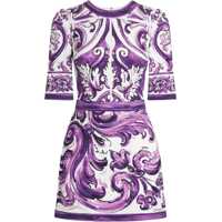 Rochii casual Majolica Print Mini Dress Femei
