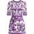 Dolce & Gabbana Majolica Print Mini Dress MULTICOLOUR