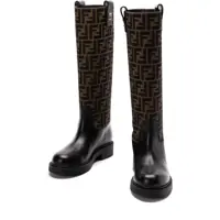 Cizme Dama - Cizme scurte Fendi Boot Fendi Filo BLACK Femei (BM 18816886) - B-mall.ro