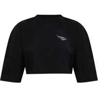 Tricouri Givenchy Cropped T-Shirt With Logo Print