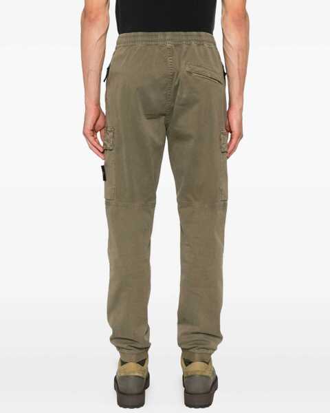 Pantaloni casual Stone Island Cargo Pants GREEN Barbati (BM 18817027) 4
