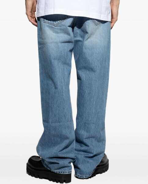 Blugi JACQUEMUS De-Nimes Denim Pants BLUE Barbati (BM 18817033) 4