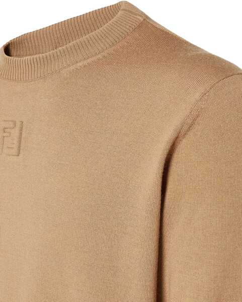 Pulovere Fendi Wool Sweater CAMEL Barbati (BM 18817165) 3