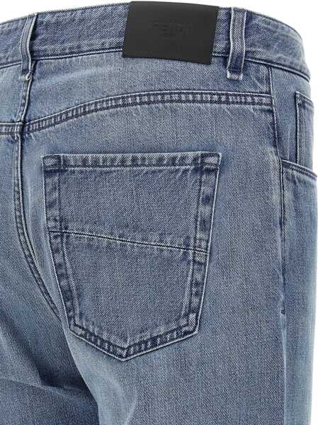 Blugi Fendi Straight Jeansh AVIO Barbati (BM 18817168) 4