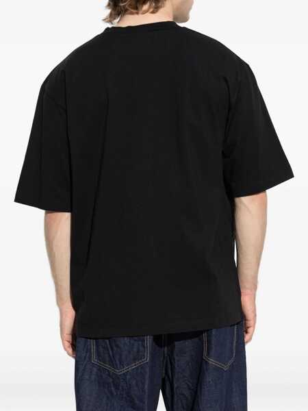 Tricouri DSQUARED2 Logoed T-Shirt BLACK Barbati (BM 18817174) 4