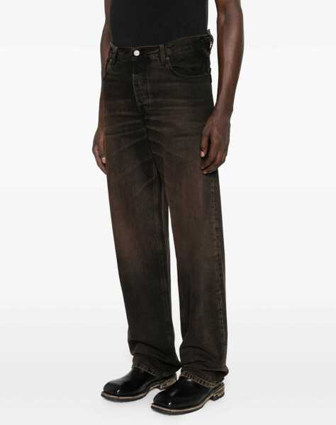 Blugi HAIKURE Loose Jeans BROWN BLACK Barbati (BM 18817186) 3