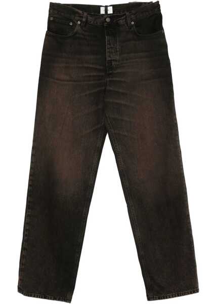 Blugi HAIKURE Loose Jeans BROWN BLACK Barbati (BM 18817186) 1