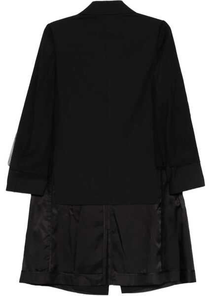 Sacouri UNDERCOVER Long blazer Jacket BLACK Femei (BM 18817189) 2