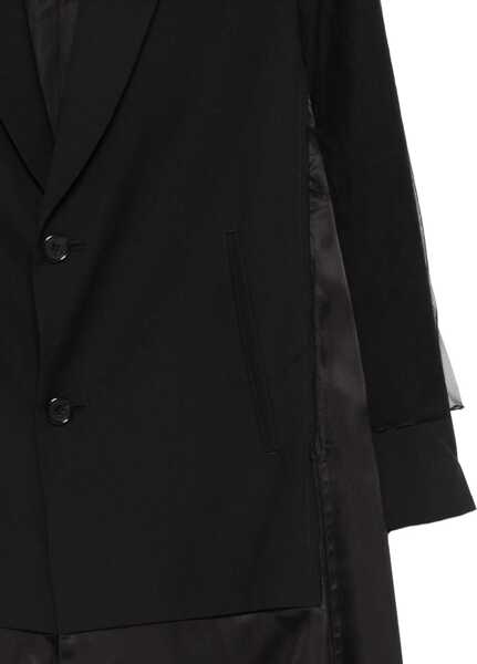 Sacouri UNDERCOVER Long blazer Jacket BLACK Femei (BM 18817189) 3