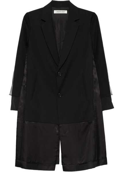 Sacouri UNDERCOVER Long blazer Jacket BLACK Femei (BM 18817189) 1