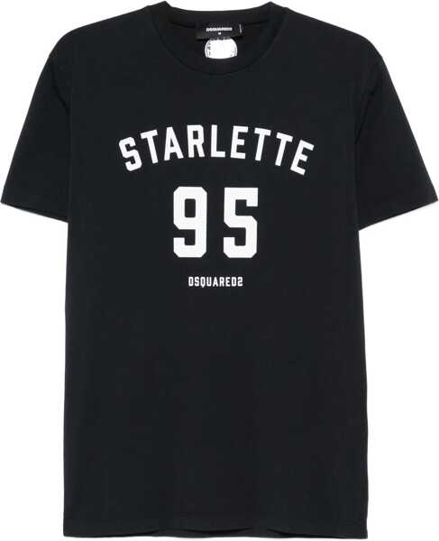 Tricouri DSQUARED2 Logo T-Shirt BLUE NAVY Barbati (BM 18817210) 1