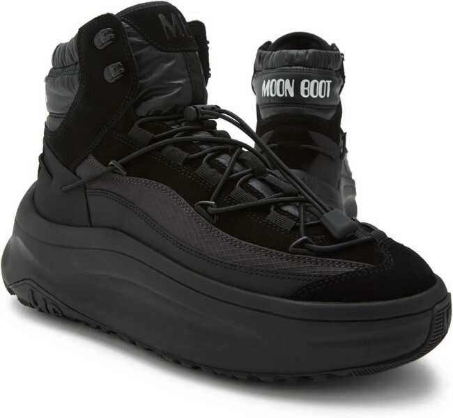 Sneakers Moon Boot Moon247 Xlace Sneakers BLACK Barbati (BM 18819355) 2