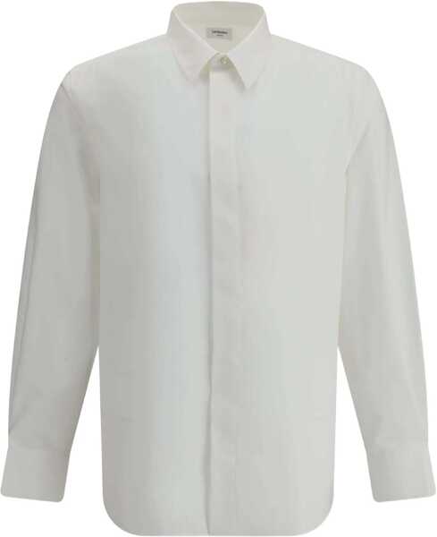 Camasi casual Saint Laurent Cotton Shirt BLANC Barbati (BM 18819361) 1