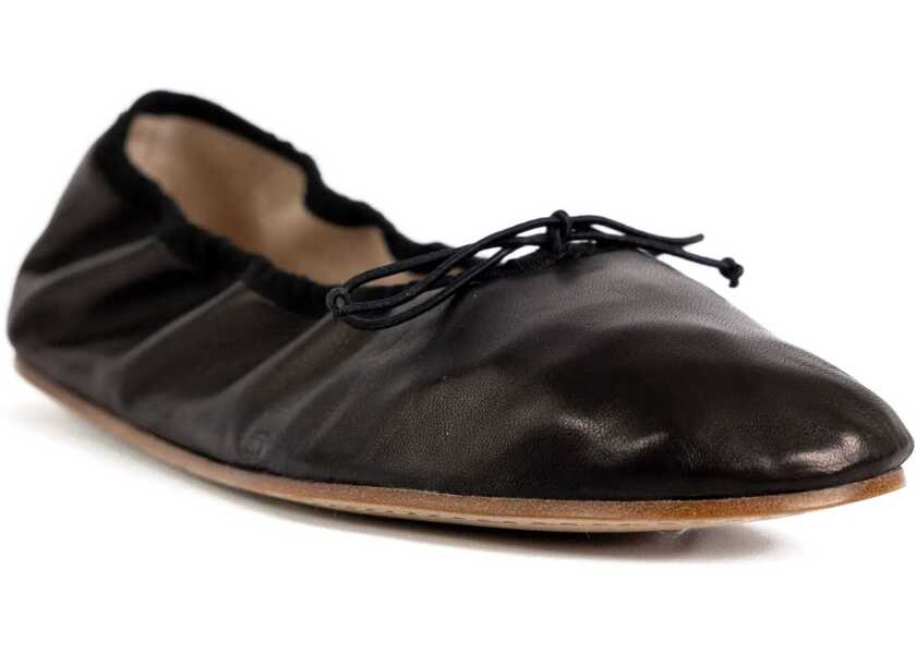 Balerini THE ROW Rounded Ballerinas BLACK Femei (BM 18819457) 2