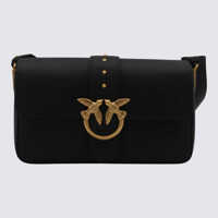 Genti de umar Pinko Leather Medium Love Bag Slouchy Femei