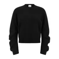 Pulovere Nude Curved Sleeve Sweater Femei