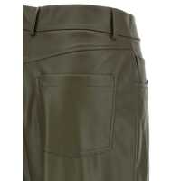 Imbracaminte Dama pagina 299 - Pantaloni casual NUDE Nude Leather-Effect Bermuda Shorts GREEN Femei (BM 18819786) - B-mall.ro
