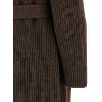 Imbracaminte NUDE Dama - Paltoane NUDE Nude Wool Coat BROWN Femei (BM 18819789) - B-mall.ro