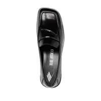Mocasini Dama - Mocasini THE ATTICO The Attico Amanda Leather Loafers Black Femei (BM 18820191) - B-mall.ro