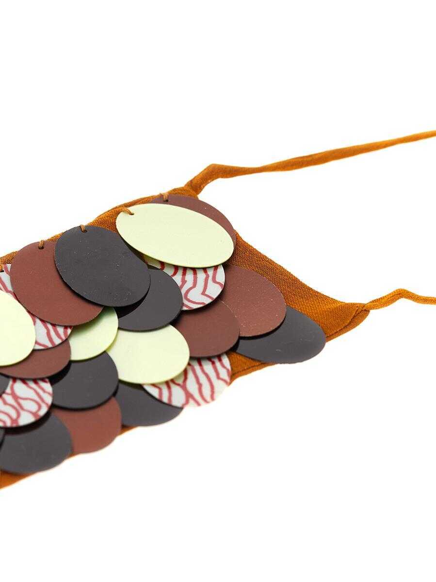 Bijuterii Dries Van Noten Dries Van Noten Gilbert Chocker BROWN Femei (BM 18820278) 3