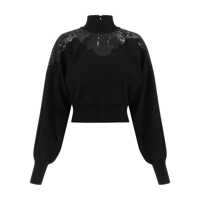 Pulovere TWINSET Twinset Tulle Lace Sweater