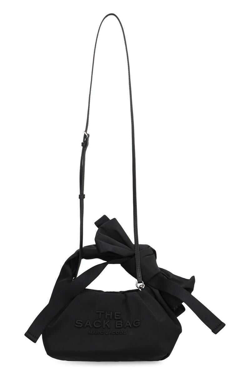 Genti de mana Marc Jacobs Marc Jacobs The Bow Nylon Mini Sack Bag Black Femei (BM 18820455) 5